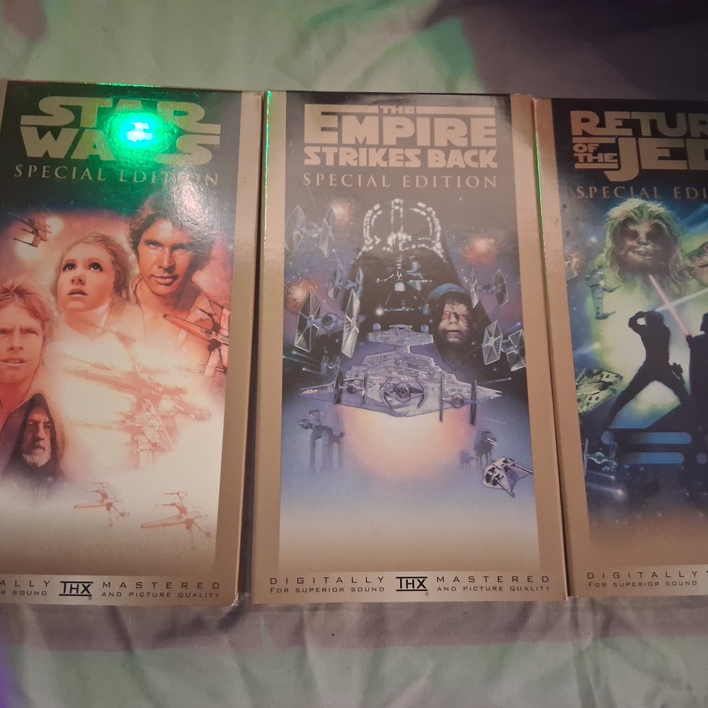 Star Wars Trilogy Special Edition VHS Set